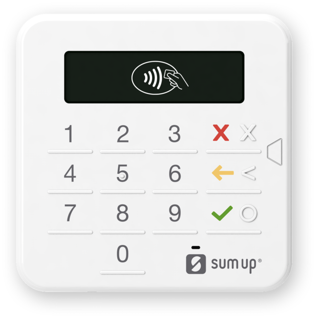 PIN+ card reader